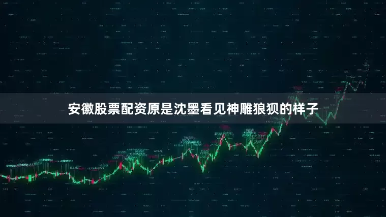 安徽股票配资原是沈墨看见神雕狼狈的样子